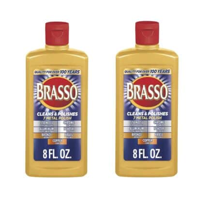 Brasso Metal Polish 8 oz Multi-Purpose | 2 Pack