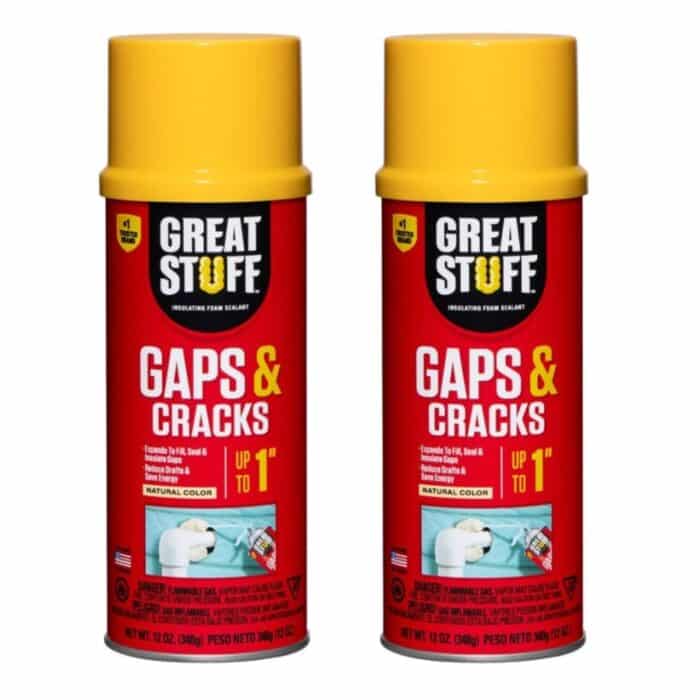 Great Stuff 12 oz. Two Pack Gaps and Cracks Insulating Spray Foam Sealant