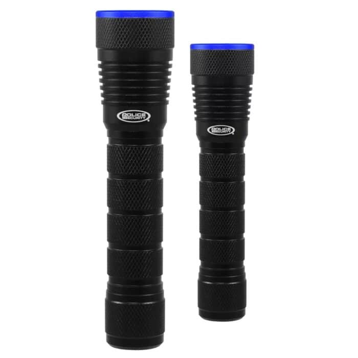 Police Security 700-Lumen and 1,600-Lumen Flashlights Combo, 2 pk