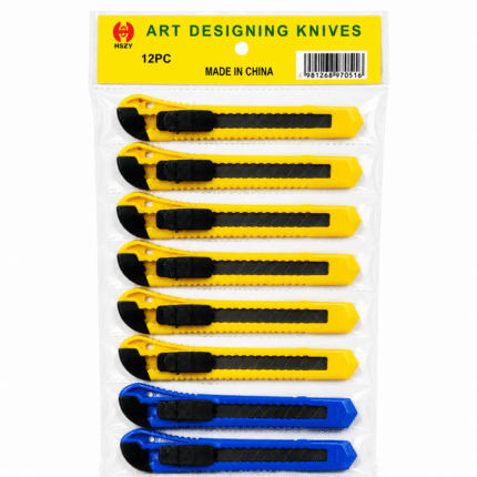 12 Piece Utility Knife Set with Snap-Off Blad